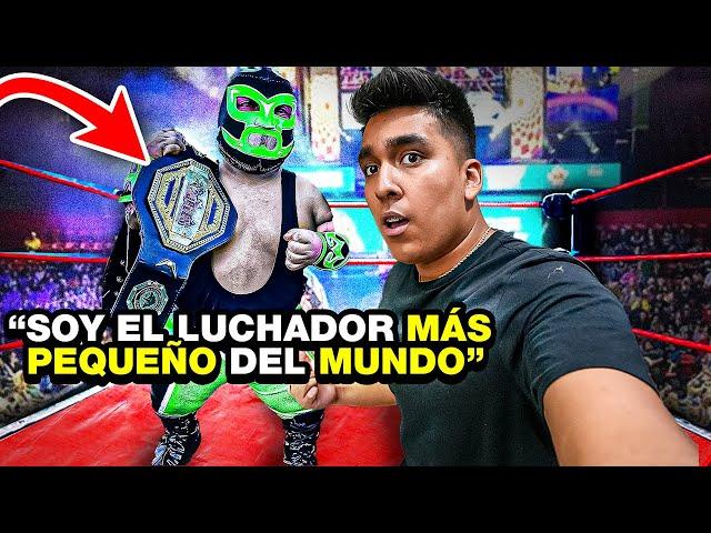 El LUCHADOR MÁS PEQUEÑO del MUNDO (Documental) - Un día con MicroMan