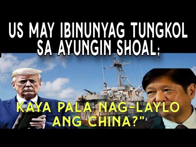 US may ibinunyag tungkol sa Ayungin Shoal, kaya pala naglaylo ang China dito?