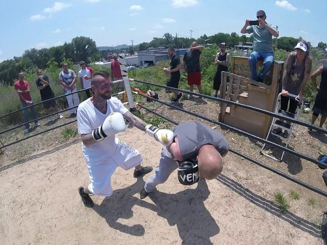 STREETBEEFS GOPRO WILD WHITEY VS KID THUNDER BOXING