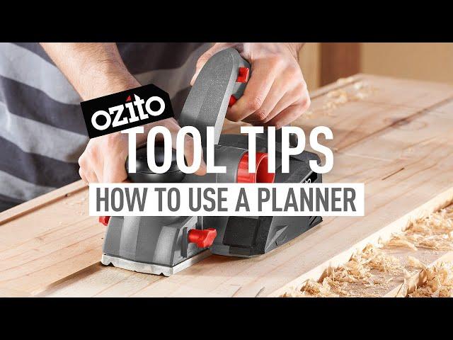 HOW TO USE A PLANER FOR BEGINNERS!  - Ozito Tool Tips