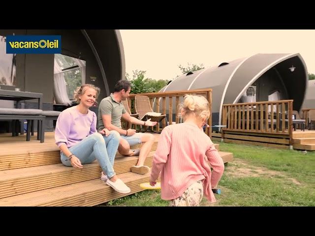 Lodge Tirari XXL Glamping op camping De Twee Bruggen | Vacansoleil Camping Holidays