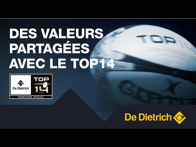 De Dietrich, Fournisseur Officiel du TOP 14 Rugby