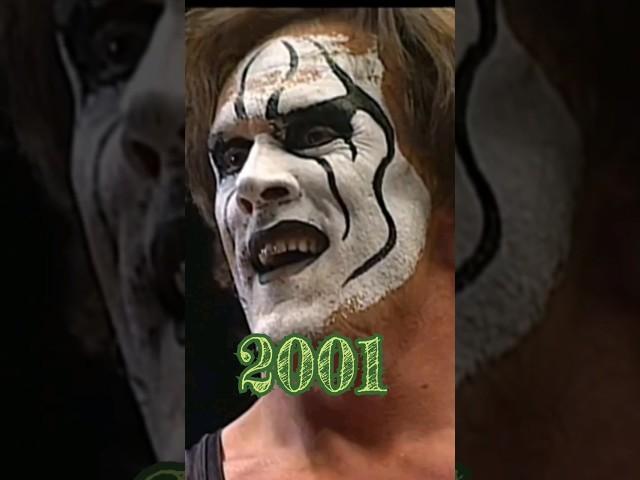 Sting Evolution 1987-2023 #shorts #wwe #impactwrestling #wcw