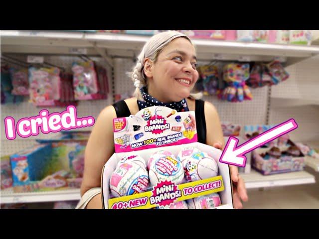 I FOUND Target’s Hidden MINI BRANDS! *5 FULL BOXES OF MINI BRANDS*