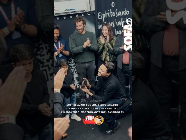   Felipe Araújo pede Lara Prado em casamento #felipearaujo #casamento #pedidodecasamento