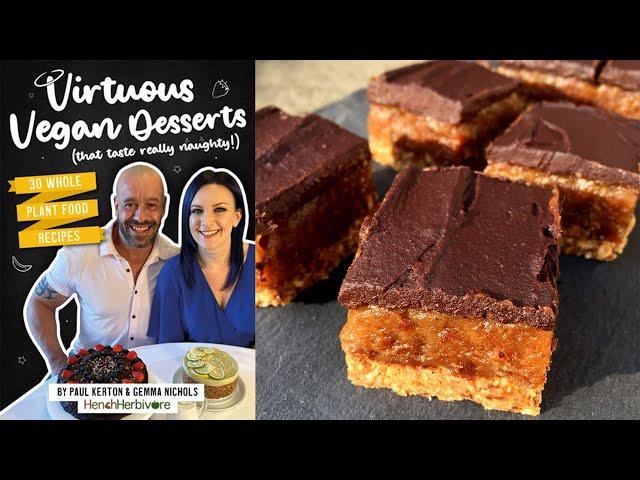 Vegan Millionaire's Shortbread Recipe + Book Launch
