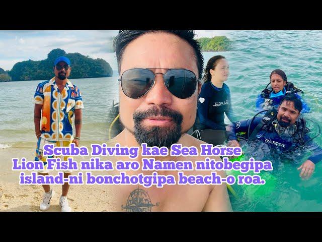 Scuba Diving kao Sea Horse, Lion fish-ko nika | Island-ni bonchotgipa beach nitobegipao songkristian