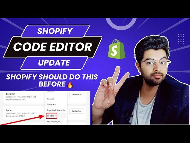 Shopify Code Editor Update | Difference between old & New Shopify Code editor