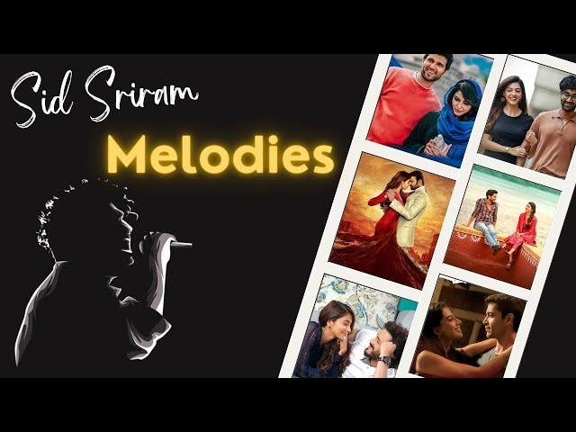 Sid Sriram Love Songs | Telugu Hits | Telugu Love Songs | Melodies