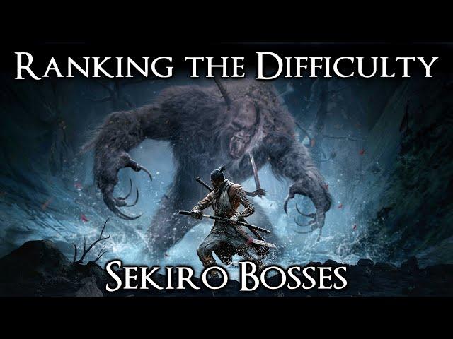 Ranking the Sekiro Bosses from Easiest to Hardest