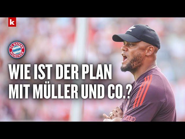 Kompany verrät: Habe eine "klare Idee" für Müller, Neuer und Co. | FC Bayern München