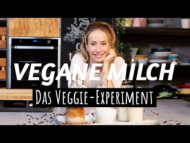 VEGANER MILCHERSATZ | Nussmilch selbstgemacht | Das Veggie-Experiment #6