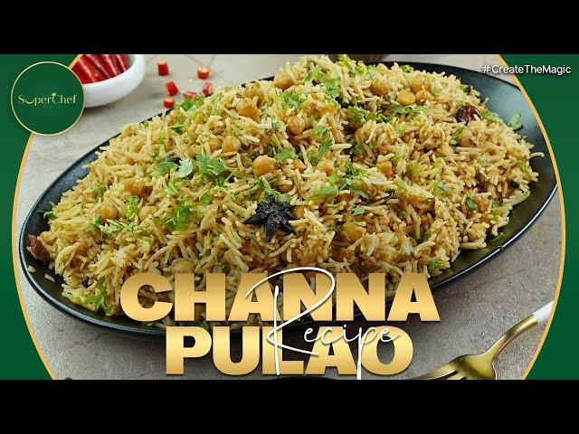 White Chana Pulao Recipe by SuperChef