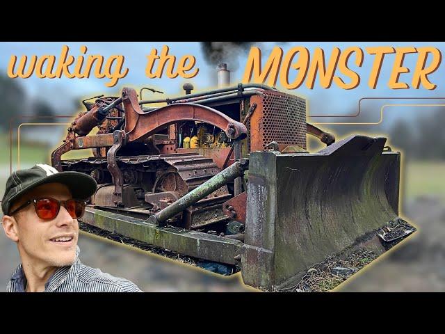 WWII DOZER Abandoned 25 YEARS - WILL IT RUN?? 1941 IH TD-14