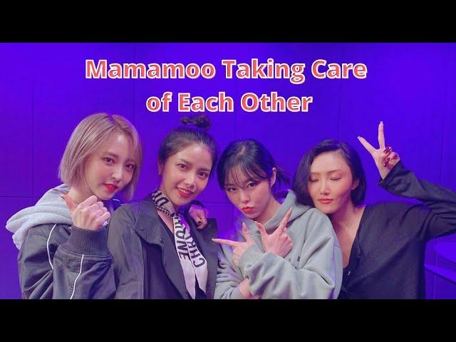 Mamamoo Taking Care of Each Other