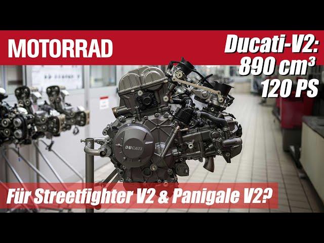 Ducati V2-Motor: Revolution für die Streetfighter V2 und Panigale V2? | Alle Details & Enthüllung