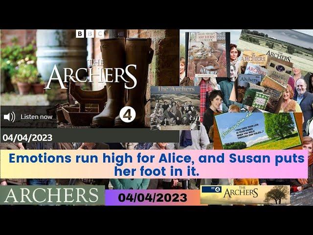 2023 04 04 The Archers Soap Opera BBC