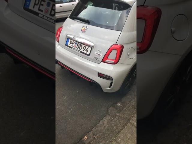 Abarth 595 Pista - Record Monza Exhaust Sound