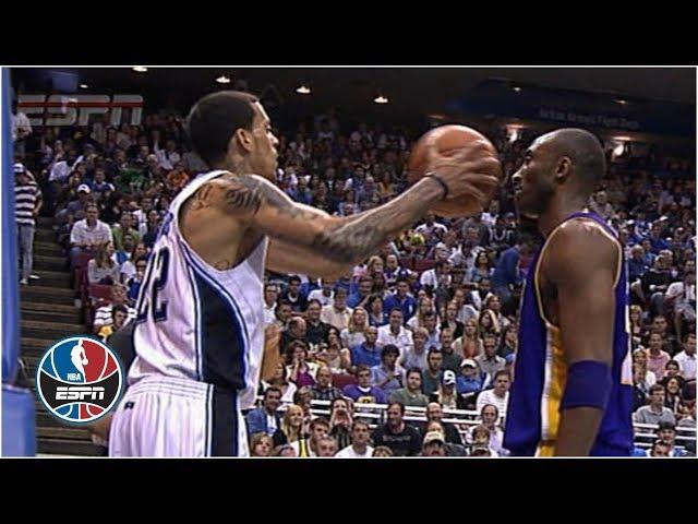 Kobe Bryant doesn't flinch when Matt Barnes fakes pass at his face | NBA Highlights