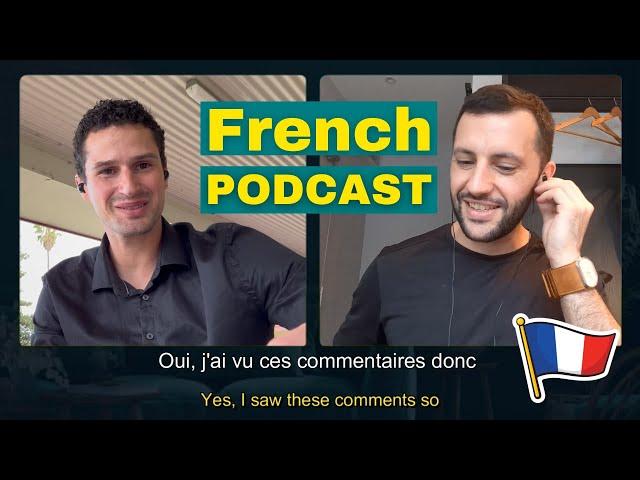 20 minutes French Listening Practice , French conversation  [EN/FR SUBTITLES]