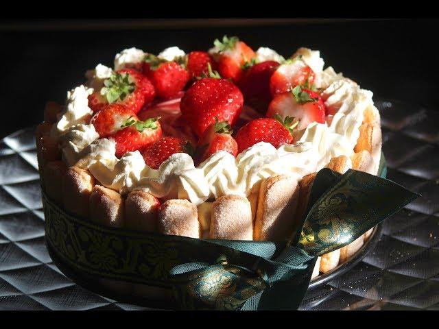 Francisca Rigaud Cooks: Strawberry Orange Charlotte