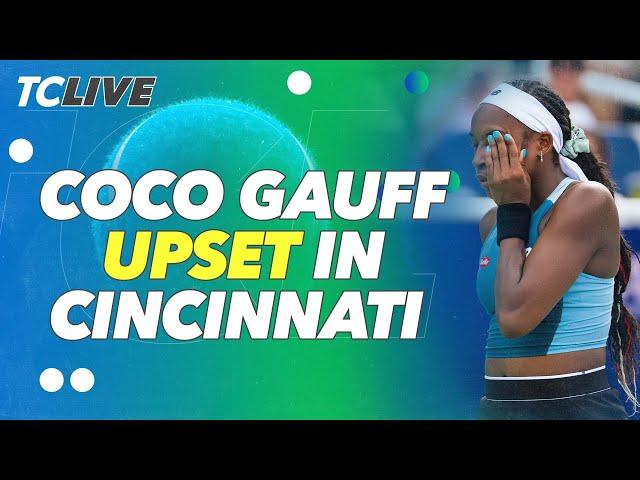 Coco Gauff OUT of Cincinnati Open FULL REACTION | Tennis Channel Live