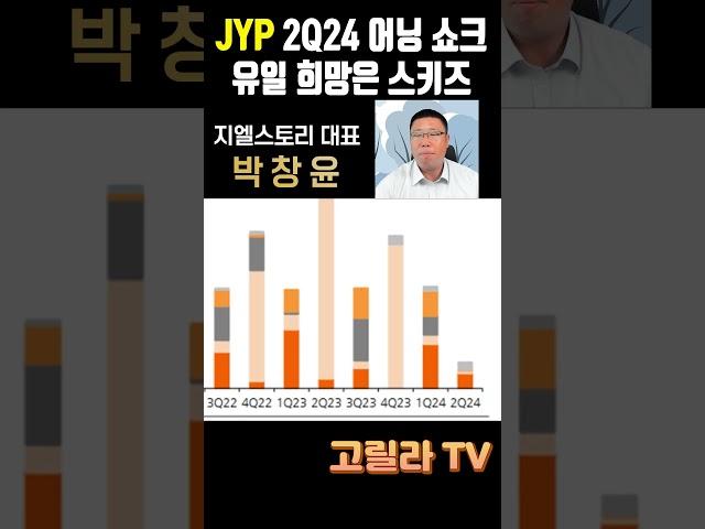 JYP 엔터테인먼트, 2Q24 어닝 쇼크 + 박진영 고액보수 논란, 유일한 반전 카드는 스트레이키즈 뿐  #주식 #시황 #경제