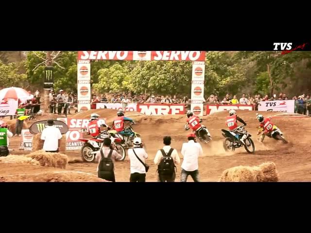 Team TVS at National Supercross Championship Nashik Round 1 2014