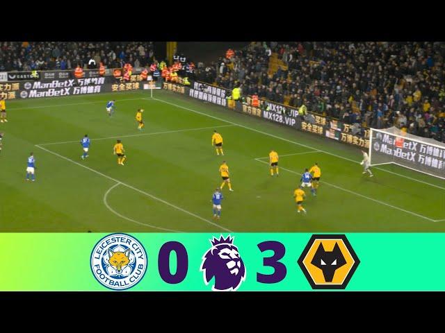 Leicester vs Wolves 0-3 | Premier League 24/25 | Match Highlights