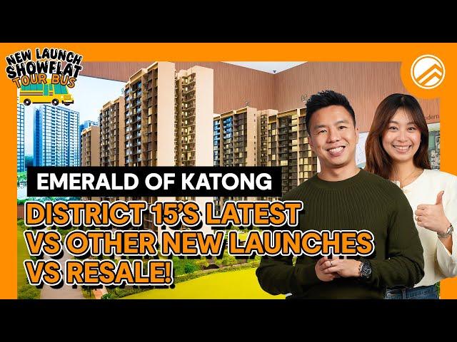 Emerald of Katong— Does Its Post-Harmonisation Pricing Make Sense?| PLB New Launch Showflat Tour Bus