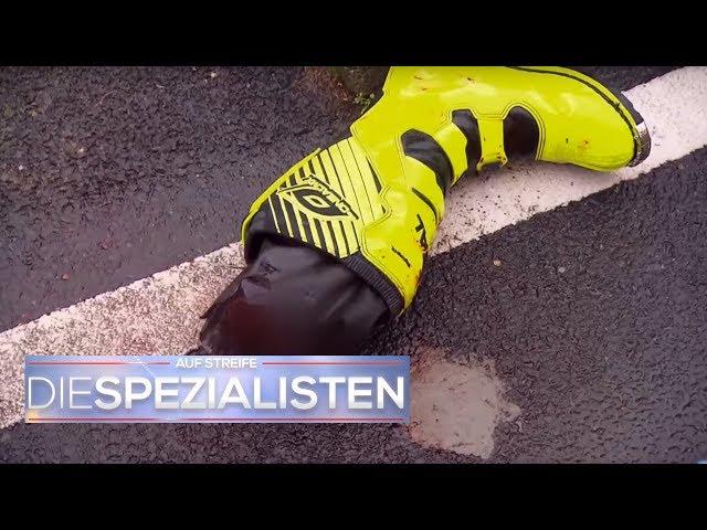 Abgetrennter Fuß von Biker gefunden - Wo ist der Rest? | Auf Streife - Die Spezialisten | SAT.1 TV