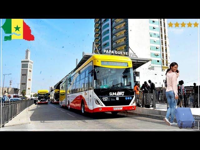 NEW DAKAR CITY TRAM Is World Class!! (Senegal In 2025).