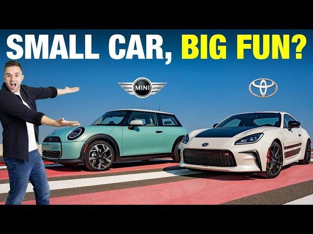 Mini Cooper S vs. Toyota GR86: Which Is the Better-Driving Enthusiast Car?