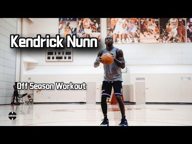 Lakers Guard Kendrick Nunn Off Season Workout | Dribble & Shoot