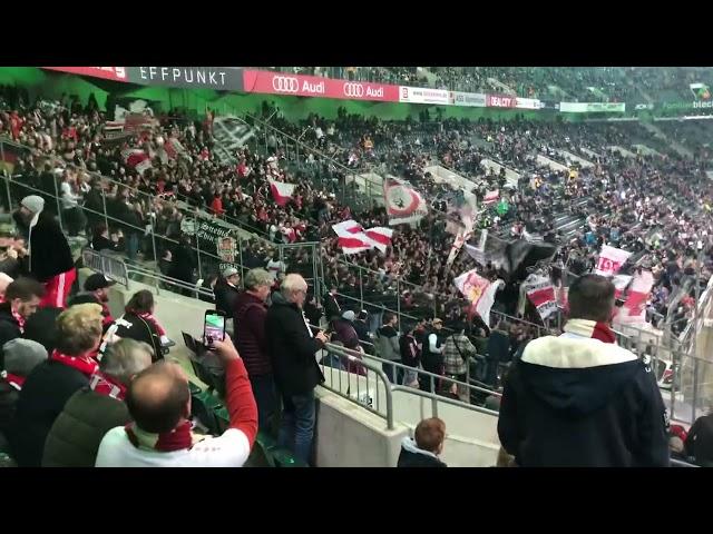 Vor dem Spiel im Borussia Park Mönchengladbach 4.November 2022 im VfB Gästeblock BMG-VfB 8/8