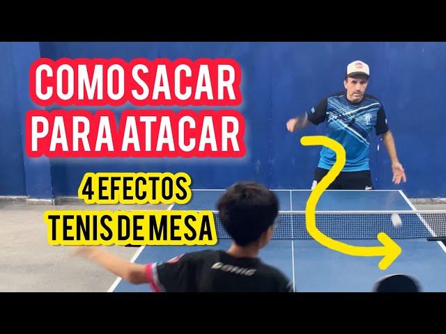 Como sacar para atacar de Drive | #tenisdemesa #tutorial