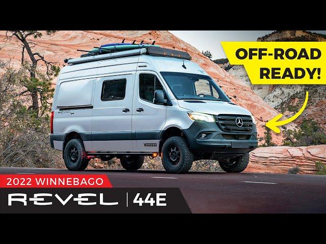 Best 4x4 Camper Van? | 2022 Winnebago Revel 4x4 Walkthrough Review #Vanlife