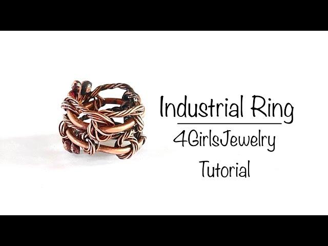 Jewelry Tutorial: Industrial Ring