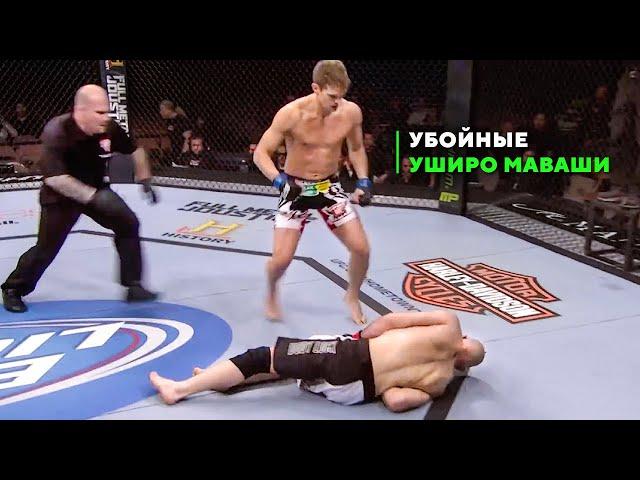 Так Вырубает в UFC Только Мастер Карате - Стивен Томпсон