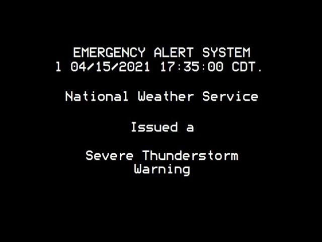 Severe Thunderstorm Warning in Austin, TX