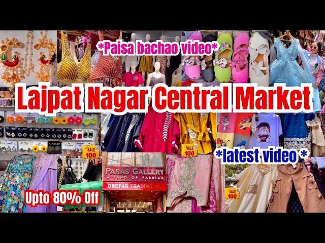 Lajpat Nagar Delhi Latest Video | Lajpat Nagar Central Market | Delhi Market | That Pinkish Girl