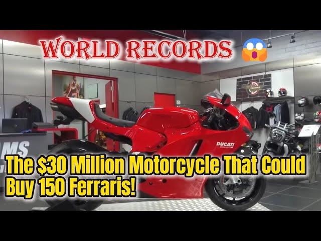 The $30 Million Motorcycle That Could Buy 150 Ferraris!