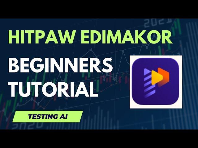 Edit Like a PRO in 2024! AI Video Editor Does it ALL (HitPaw Edimakor)