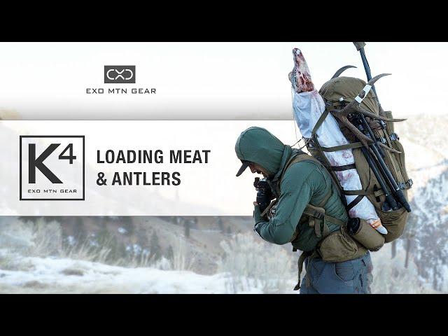 K4 Packs — How To Load Meat & Antlers — Exo Mtn Gear