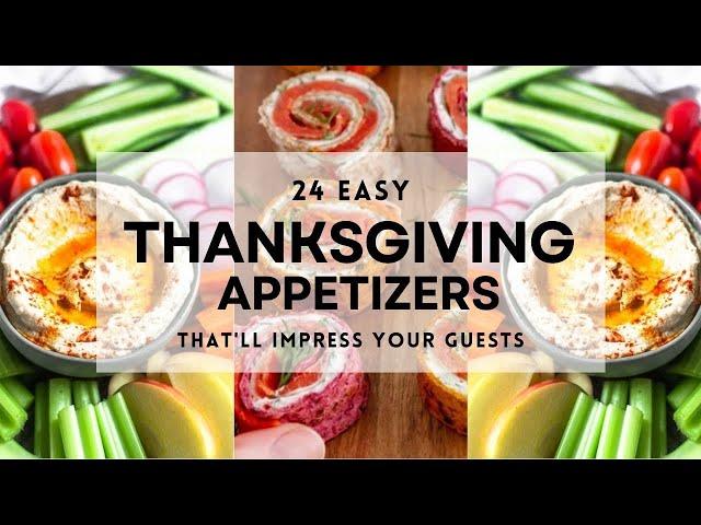 Must-Try Thanksgiving Appetizers That'll Steal the Show This Year! #thanksgiving #thecheerfulspirit