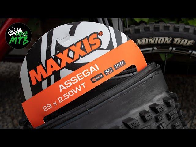 Too MUCH Tire for TRAIL??? Maxxis ASSEGAI 2.5 WT vs Minion DHF, Quick Check and Ride review