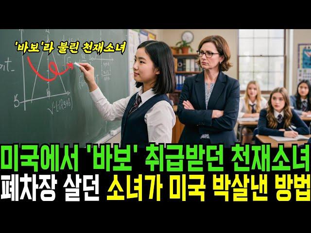 미국에서 바보라 취급받던 한국천재소녀가 미국을 정복하게 된 이유ㅣ반전사연ㅣ감동사연ㅣ충격실화ㅣ오디오북