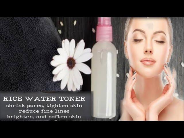 Rice Water Face Toner for Skin Brightening, Dark Spots & Pigmentation Treatment