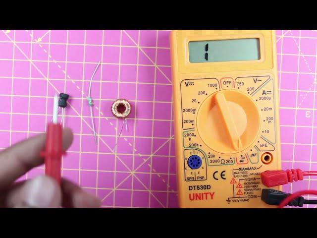 How to Check Inductor with Multimeter