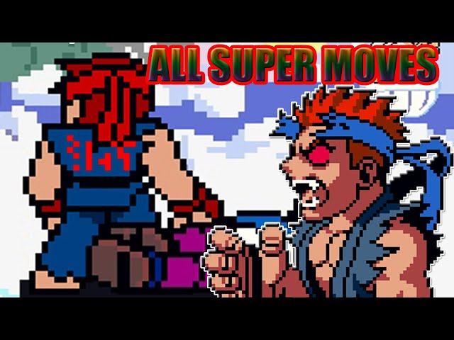 SNK vs. Capom 2 - Rivals - SVC2 - All Super Moves - Fan game by @ULISOFTINDIEGAMES